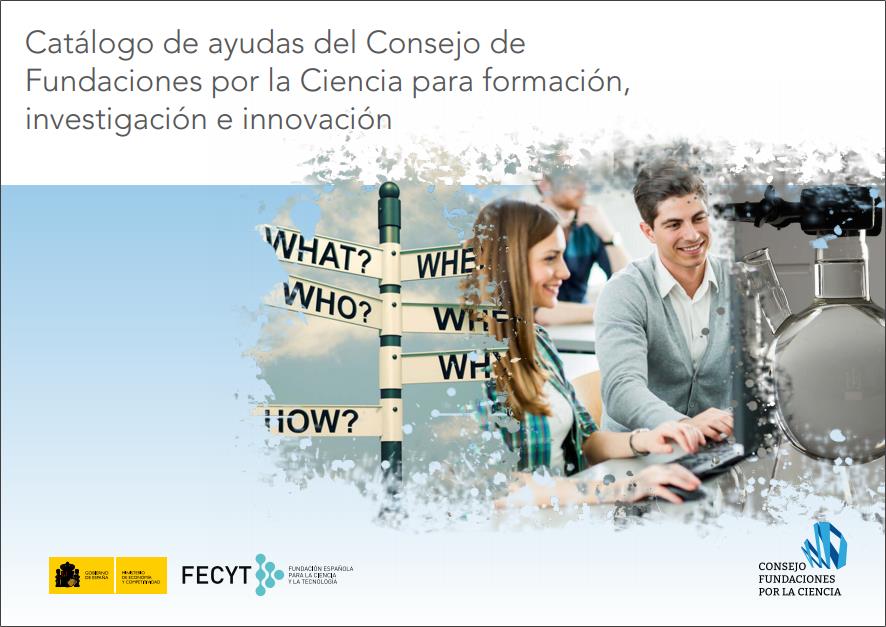 Catálogo de ayudas del Consejo de Fundaciones por la Ciencia para formación, investigación e innovación