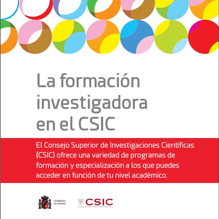 La formación investigadora en el CSIC